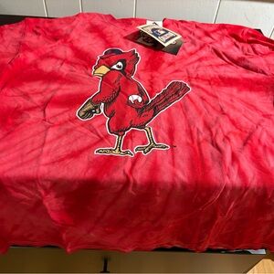 Stitches Red Cotton T-Shirt